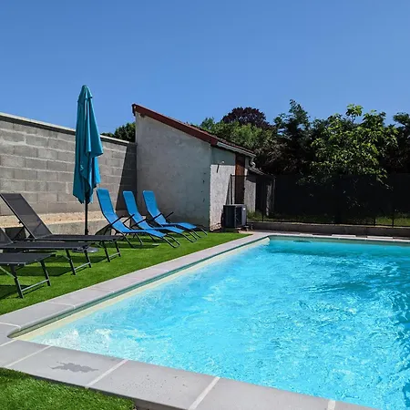 Maison 6 Personnes, Piscine Privee, Jardin Moulins (Allier) Buitenkant foto
